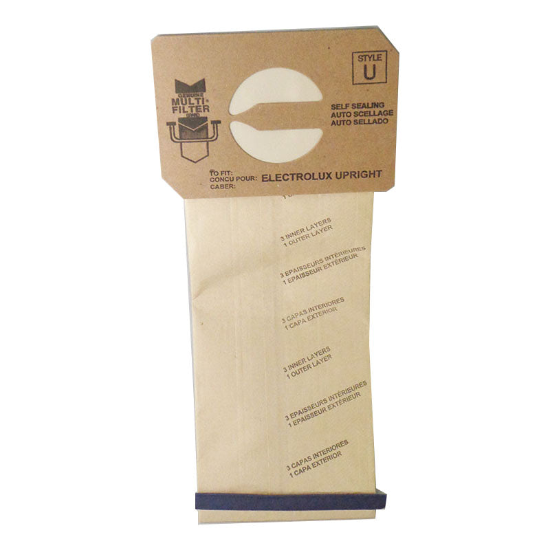 Electrolux Compatible Style U Discovery Upright Bulk 100 Pack Bags